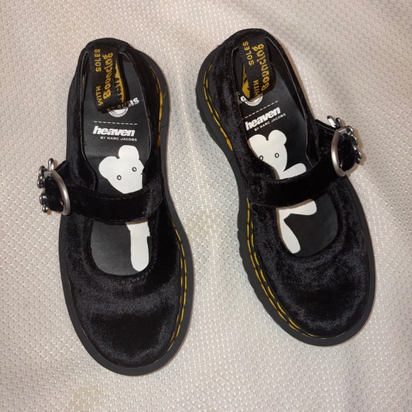 ADDINA HEAVEN BY MARC JACOBS VELVET SHOES - Picture 3 of 4